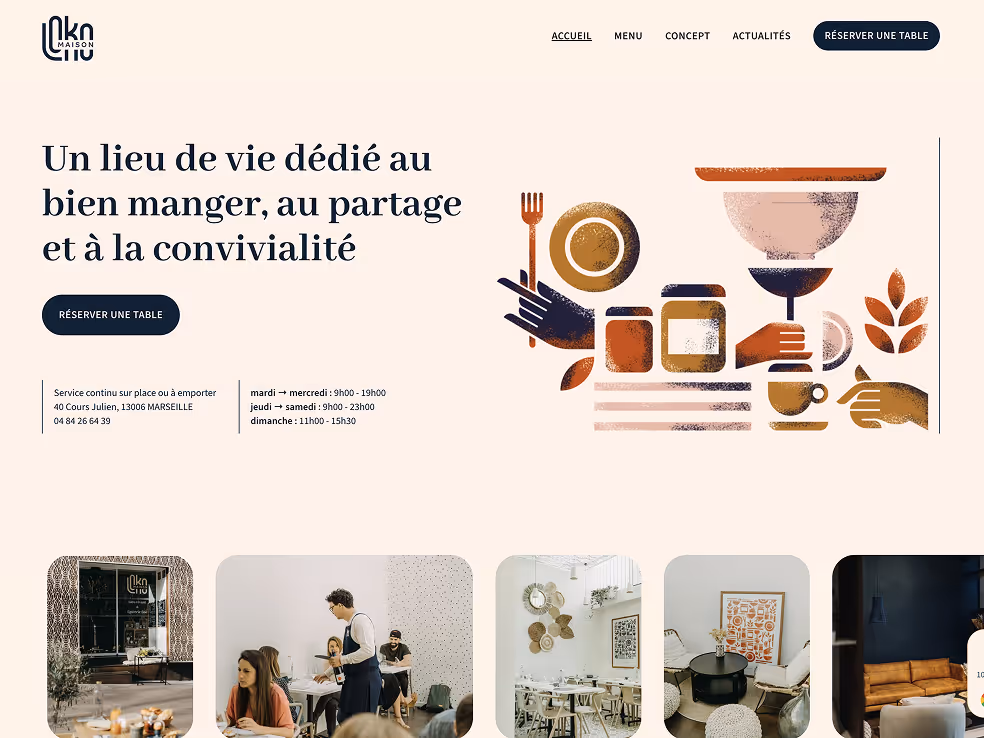 Site Web Maison Loko